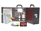 Leather MARTINI Trav-L-Bar MTB, Two-toned color black/burgundy