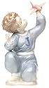 Nao Jet Pilot Porcelain Figurine