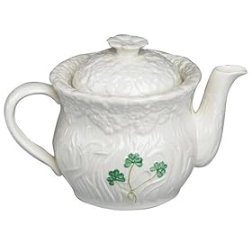 Belleek Daisy Teapot