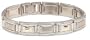 18k Yellow Gold and Stainless Steel Bracelet, 8.25"