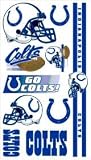 Indianapolis Colts Temporary Tattoos Easily Removed With Household Rubbing Alcohol Or Baby Oil