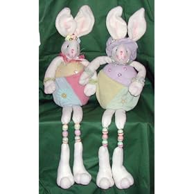 Set of Bunny Shelf Sitters
