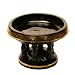Handmade Decorative Lacquer Platter With Intricate Gold Leaf Design (Thailand)