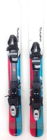 Five-Forty Snowjam 99 cm Premium White Skiboards w. Ski Release Bindings
