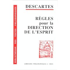 R�gles pour la direction de l'esprit