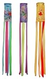 Disney Garden Windsocks Set A, Mickey and Friends BBQ, Pooh Honeycomb, Tink, Purple