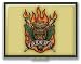 Vintage 50's Style 'ALOHA TIKI' Retro Cigarette/Business Card Holder
