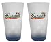 Miami Dolphins Frosted Pint Glass (16-Ounce, Set of 2)