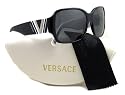 AUTHENTIC VERSACE SUNGLASSES VE 4145B BLACK GB1/87