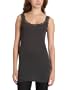 ONLY Damen Top (�rmellos) 15069984/DORA LACE X-LONG TANK TOP JRS BB, Gr. 38 (M), Schwarz (PHANTOM)