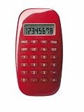 LEXON　GALAXY　Calculator　電卓 レッド