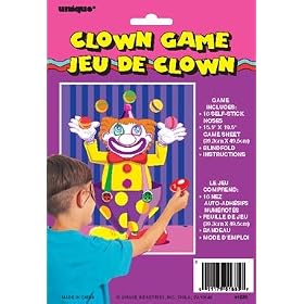 Party Game - Stick the Nose on the Clown
