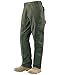 Tru-Spec 24-7 Original Tactical Pants for Men - Durable, Water-Resistant Cargo Work Pants with Concealed Carry and Knee Pad Openings, LE Green - 40W x 30L