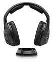 Sennheiser RS 160 Digitales Funkkopfhörersystem (106 dB) mit kompakten Sender schwarz