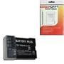 HQRP Battery for Olympus Evolt E-520, Evolt E-500, Evolt E-510, E500, E510, E520 Camera - High Capacity Replacement plus HQRP LCD Screen Protector