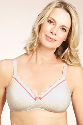 Limited Collection Post Surgery Modal Rich Spot Print Bra