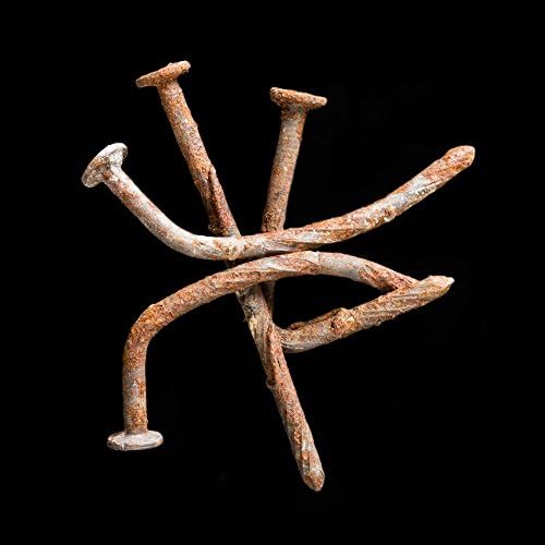 Bent Nails Abstract Photograph 10x10