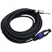Pyle-Pro PPSJ30 Professional Speaker Cable (12 Gauge, Speakon to 1/4'', 30 ft.)