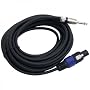 PYLE-PRO PPSJ30 - 30ft. 12 Gauge Professional Speaker Cable Speakon to 1/4''