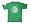 Chicago Cubs Green Logo T-Shirt by Majestic Athletic Select Size: Medium