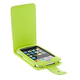 Premium Light Green Flip Leather Case for Apple Ipod Touch Itouch 8Gb 16GB 32Gb 2G 2nd Generation