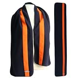 Denver Broncos Fleece 2-Tone Scarf (Measures 8" Wide x 60" Long)