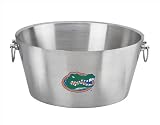 NCAA Florida Gators Doublewall Insulated Stainless Steel Party Tub, 19-Inch