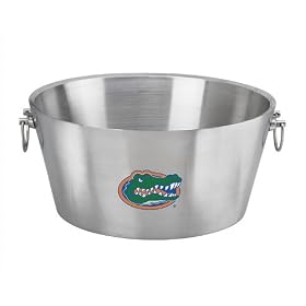 NCAA Florida Gators Doublewall Insulated Stainless Steel Party Tub, 19-Inch