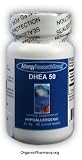 DHEA (Hypoallergenic) by Allergy Research Group (50mg - 60 Tablets)