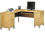 Bush Furniture Somerset 59.25''W x 59.25''D L-Desk