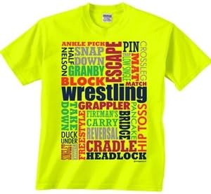 Wrestling Words t-shirt