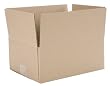 CareMail Recycled Shipping Boxes, Extra Small, 8 x 8 x 4 Inches, Brown, 12 Pack (1143553)