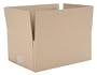 CareMail Recycled Shipping Boxes, Extra Small, 8 x 8 x 4 Inches, Brown, 12 Pack (1143553)