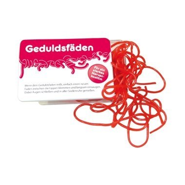 GEDULDSFÄDEN Nervennahrung Fruchtgummischnüre