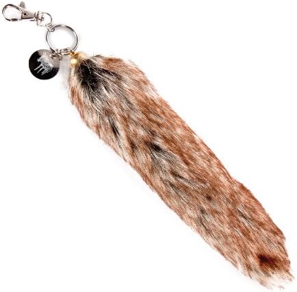 Scooter Boy - Foxtail With Token - Artifical Lifesize Fox Tail