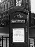1 of 700 Police Call Posts Linked to Police Headquarters and Designed to Combat Motorized Crime Photographic Poster Print by John Phillips, 24x32