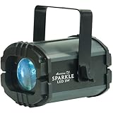 American DJ Sparkle LED Slow Rotating or Static White Moonflower