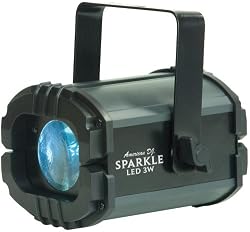 American Dj Sparkle Led Slow Rotating White Led Moonflower