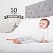 BROOKSIDE Soft Jersey Mattress Protector - Waterproof and Dust Mite Proof - King