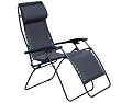 Faulkner Standard Recliner Black Padded with Padded Arms