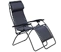 Faulkner Standard Recliner Black Padded with Padded Arms