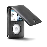 DLO HipCase Leather Folio Case for 80/120/160 GB iPod classic 6G (Black)
