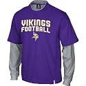 Minnesota Vikings Splitter Layered Long Sleeve T-Shirt