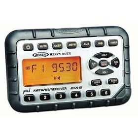 Jensen Radio JHD910 Complete Kit - - Waterproof Mini AM FM WB Stereo 3.5 Mini Speakers Waterproof Top Side Rubber... by Jenson USA