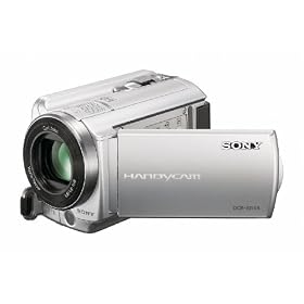 Sony DCRSR58EX Handycam Camcorder With Built-In 80GB HDD - Silver