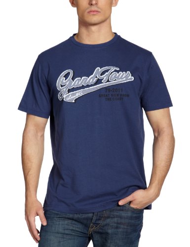 LERROS Herren T-Shirt 2243081, Gr. 54 (XL), Blau (dark indigo 494) Preisvergleich