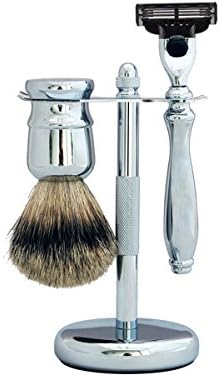 Kensington Modern Chrome Mach 3 Shaving Set