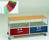 Locker TV Media Cart