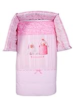 Anne Geddes Juego De Cama Con Chichonera Bunnies (Rosa)