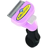 FURminator Long Hair deShedding Tool for Cats, Small